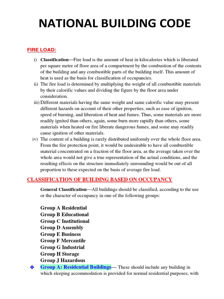 National Building Code PDF