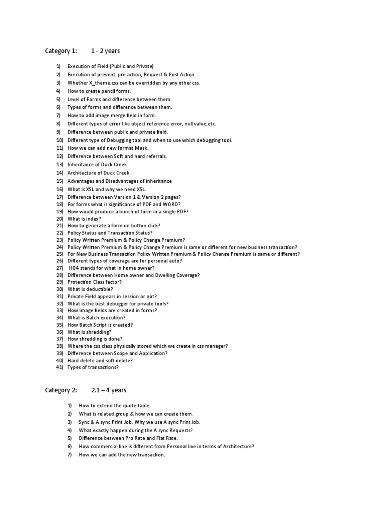 DCT Forms and Types Overview | PDF