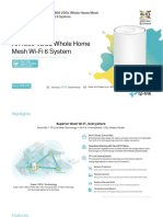 Deco X20-DSL (EU) 1.0 - Datasheet