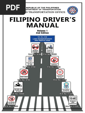 Filipino Driver's Manual Volumes 1 & 2 (2nd Edition)