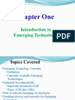 2015 Chapter 1 - Intro. To Emerging Technologies