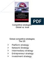 The Strategy of Int Business