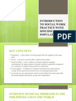 Introduction To Social Work Practice With Specific Client