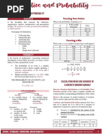 Statistics and Probability (NOTES)