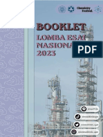 Booklet Lomba Esai Nasional Kimia 2023