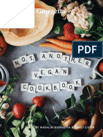 Not Another Vegan Cookbook - Recipe Book