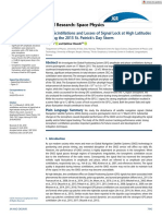 JGR Space Physics - 2018 - Jin - GPS Scintillations and Losses of Signal Lock at High Latitudes During The 2015 ST Patrick