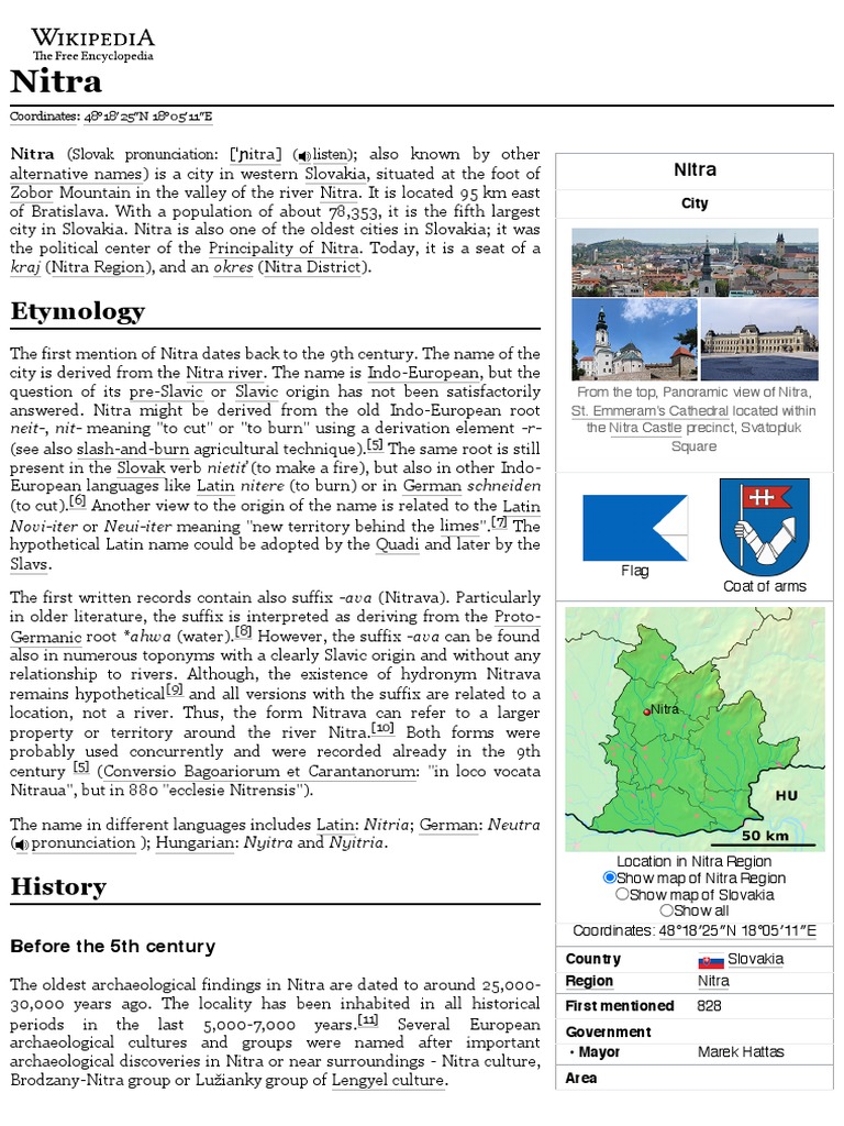 Nitra | PDF