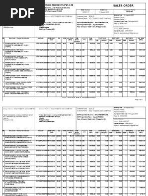 SALES ORDER