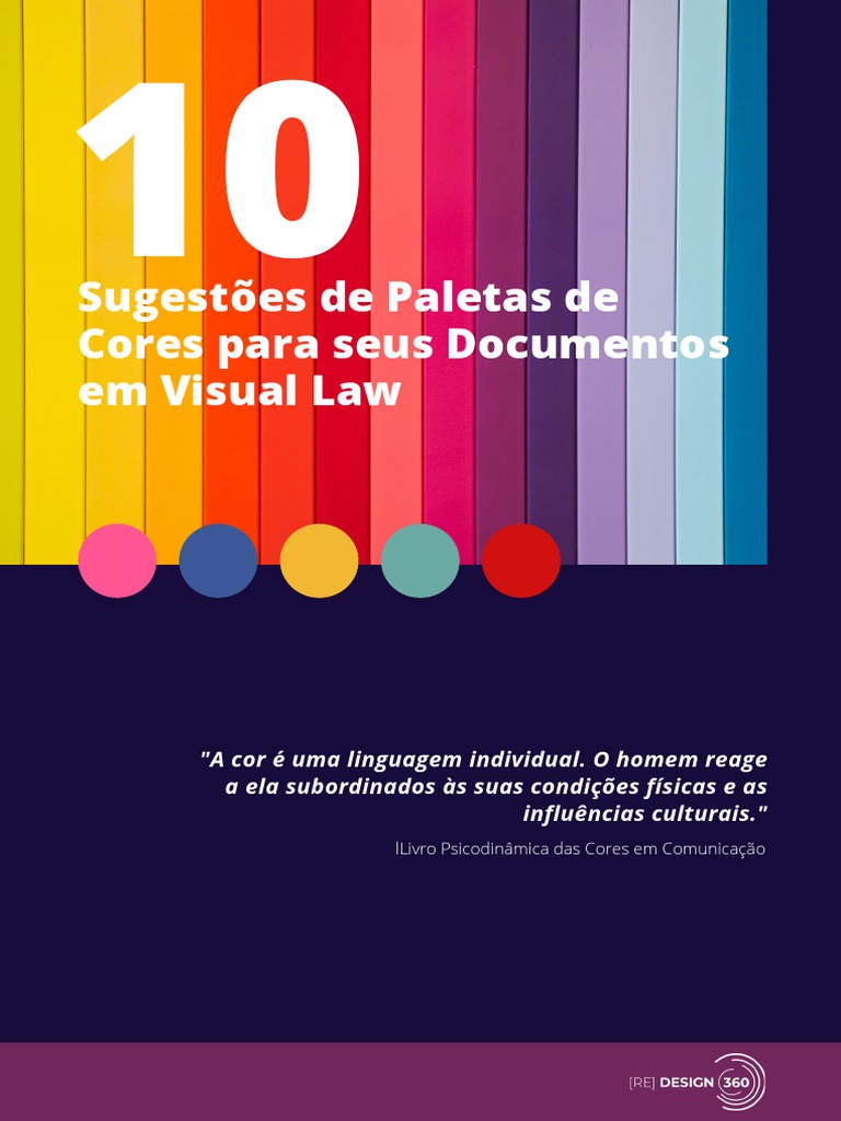 Paletas de Cores para Visual Law | PDF | Carreira e Crescimento | Negócios
