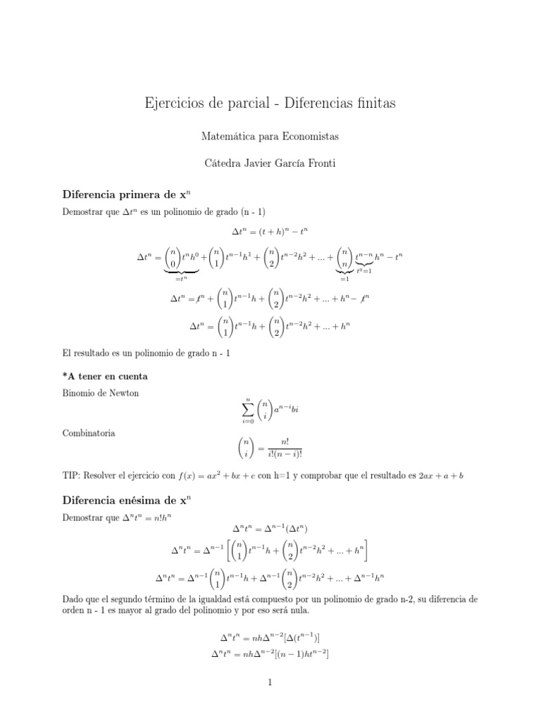 Matematica para Economistas - Ejercicios Resueltos 4 | PDF | Ecuaciones ...