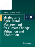 Strategizing Agricultural Management For Climate Change Mitigation and Adaptation (Suhaib A. Bandh)