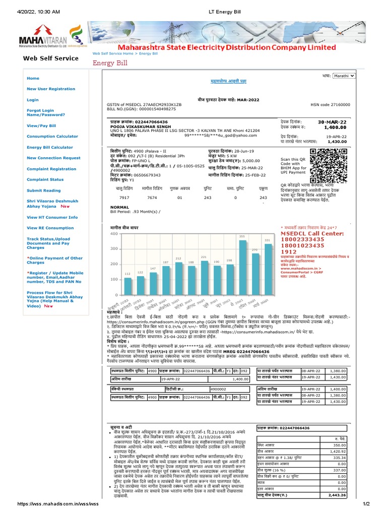 LT Energy Bill | PDF