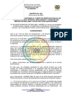 Decreto Conformacion Comite de Rendicion de Cuentas Mallama