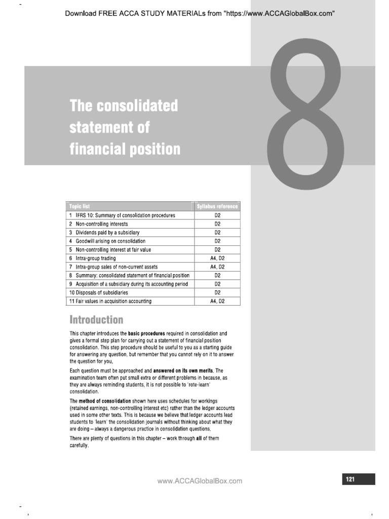 Consolidation SFP PDF