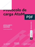 Protocolo de Carga en Atom