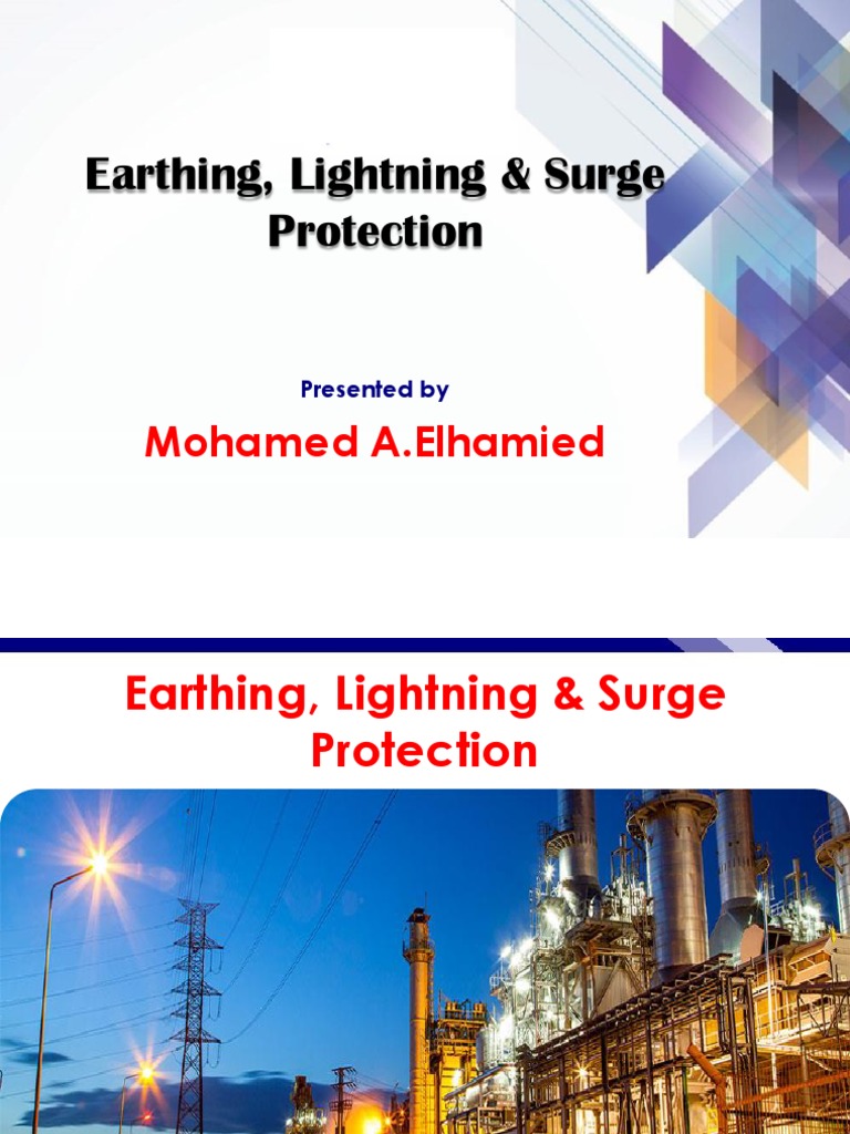 Earthing Lighting Surge Protection | PDF | Electrical Substation ...