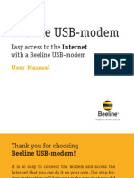 Beeline USB-modem User Manual