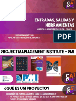 Entradas, Salidas y Herramientas - Pmbook