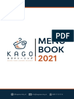 Kago Menu Book v.2 2021