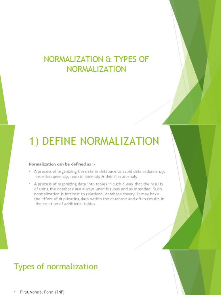 Normal form pdf