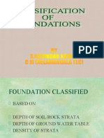 Foundation Classifications