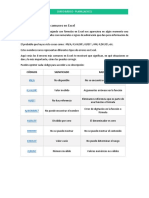 Tipos de Errores Excel