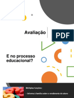 Aula 01 Slides - Avaliação