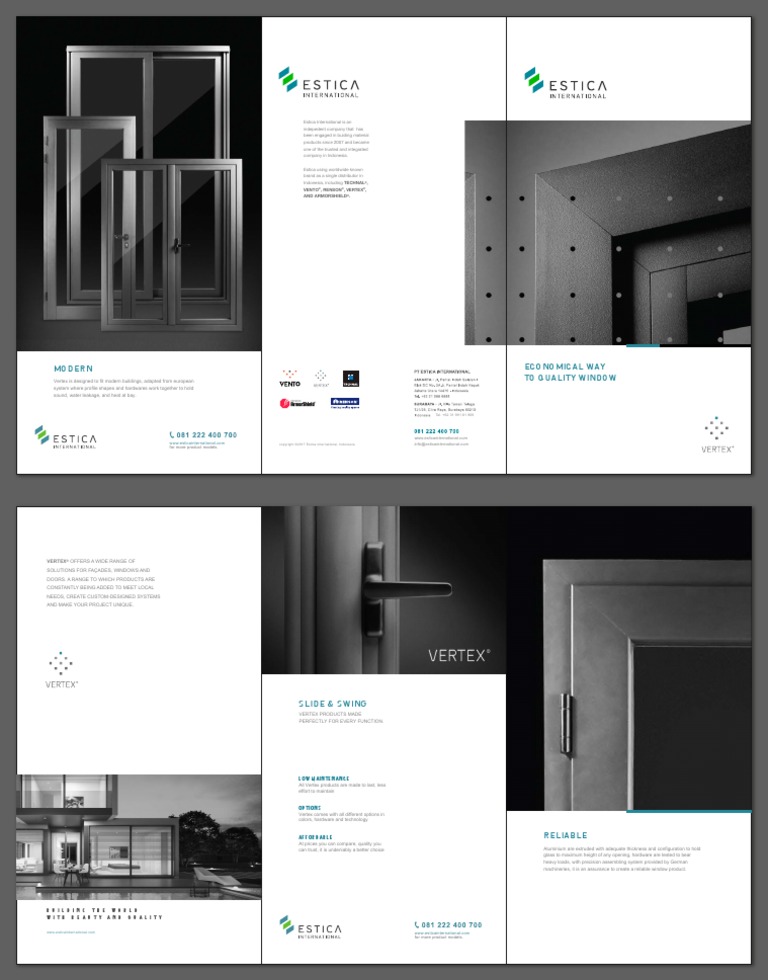 Vertex - Estica Brochure | PDF