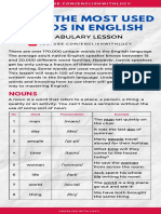 100 of The Most Used Words in English