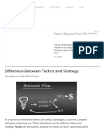 Difference Between Tactics and Strategy (With Comparison Chart) - Key Differences