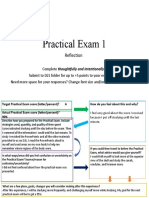 Practical Exam 1 Reflection
