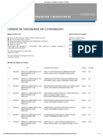 786 - Necesidades de Contratación y Recepción de Proformas