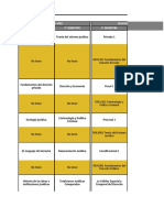 Malla Derecho Con Prerrequisitos