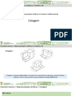 Unidade III - Representações Gráficas em 3D - Cotagem