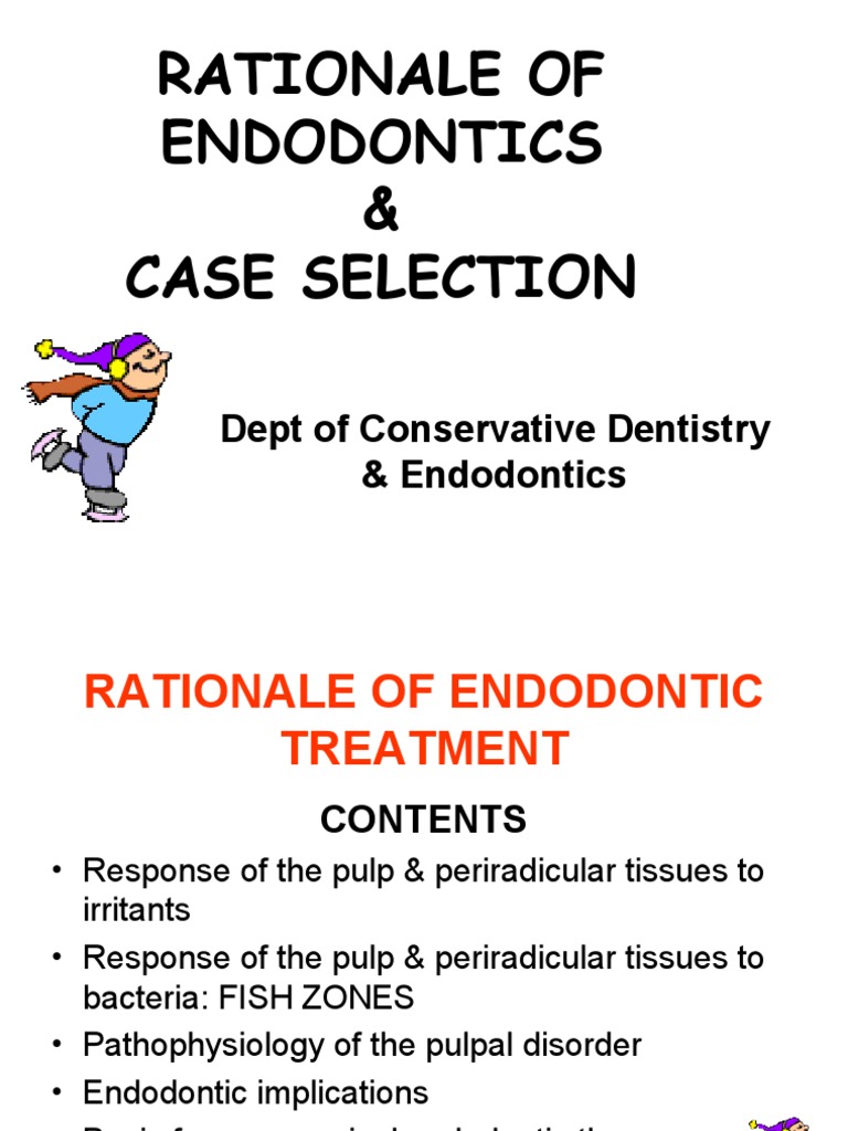 Rationale of Endodontics & Case Selection PDF