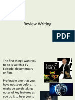 Review Writing