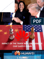 Supply Chain Management - Impact of The Trade War On Huawei's Chip Supply Chain