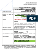 Actividad 4 Encuadre y Evaluación Diagnóstica