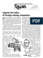 Oppose The Influx of Foreign Mining Companies: Editorial