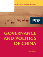 Dokumen - Pub - Governance and Politics of China 9780333716939 9780333693353 9781137445278 9781137445308 1137445270