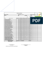 Futbol Delegsol. Registro de Asistencia