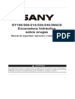Excavadora SY215C - ESP Manual de Op y Mant