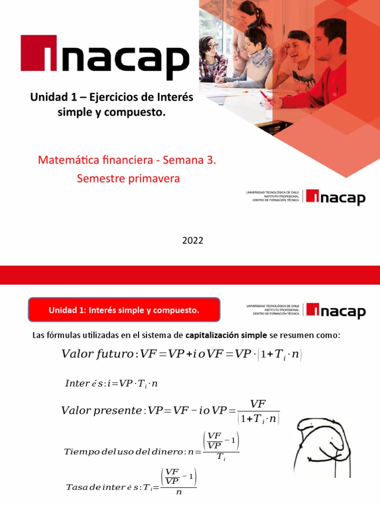 Clase Semana 3 - Matemática Financiera | PDF | Finanzas Matemáticas ...