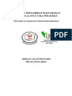 Proposal Pengabdian Masyarakat PC IAI Pelalawan X IKA Stifar Riau 2023