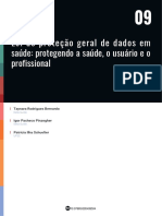 Lei de Proteção Geral de Dados em Saúde: Protegendo A Saúde, o Usuário e o Profissional