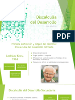 Discalculia Del Desarrollo