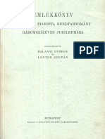 Balanyi-Lantos - Emlekkonyv - Szoveges