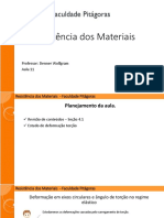 Resistência Dos Materiais - Aula 11