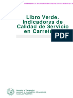 Libro Verde Indicadores de Calidad de Servicio EnCarreteras